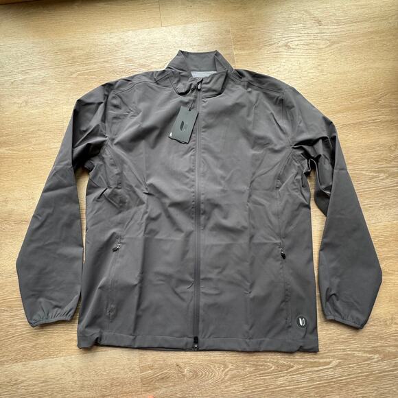 Linksoul Men's Golf Rain Zip Up Jacket - Size L - Picture 1 of 5